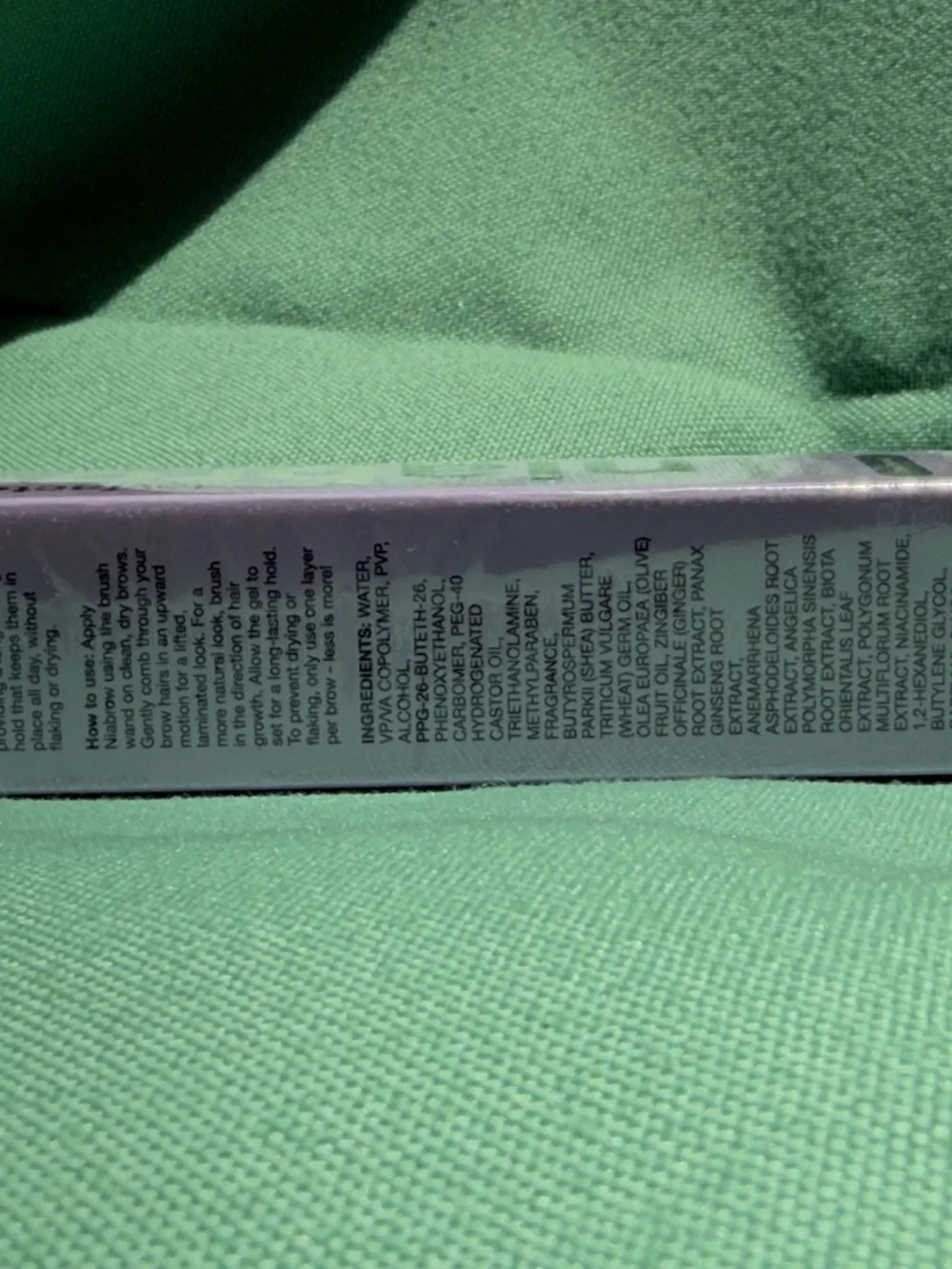 ToyFace Nia Brow Niacinamide Brow Gel - Green